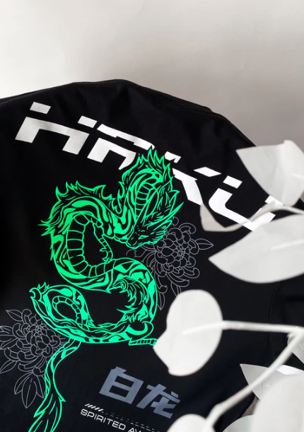 HAKU / SPIRITED AWAY / OVERSIZED T-SHIRT