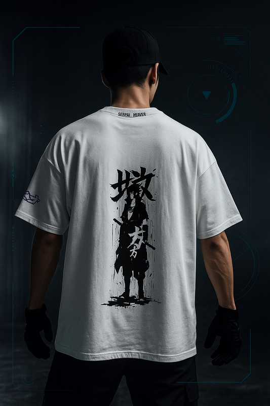 Sasuke Uchiha Premium Drop-Shoulder Tee – Legendary Naruto Streetwear