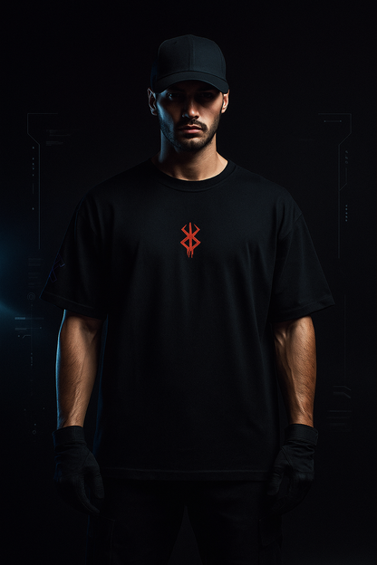 Berserk Premium Drop-Shoulder Tee – Dark Fantasy Anime Streetwear