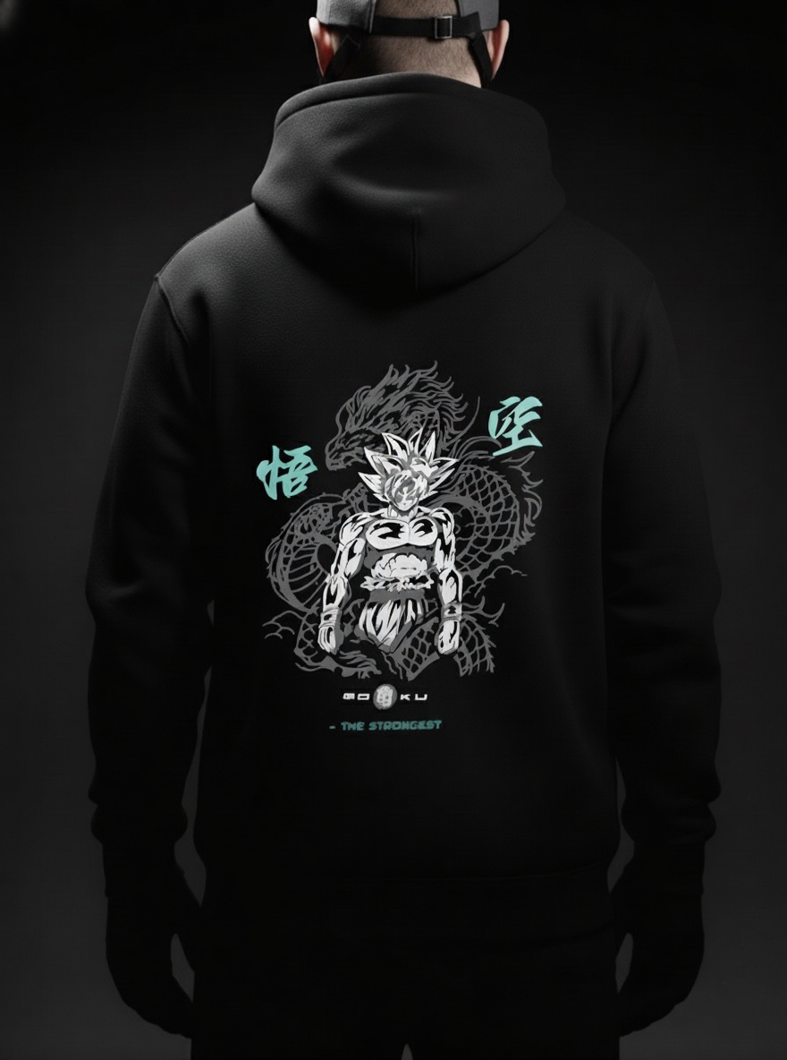 ULTRA INSTINCT GOKU / OVERSIZED HODDIE
