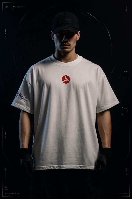 Itachi Uchiha Sharingan Eye Premium Drop-Shoulder Tee – Iconic Naruto Streetwear