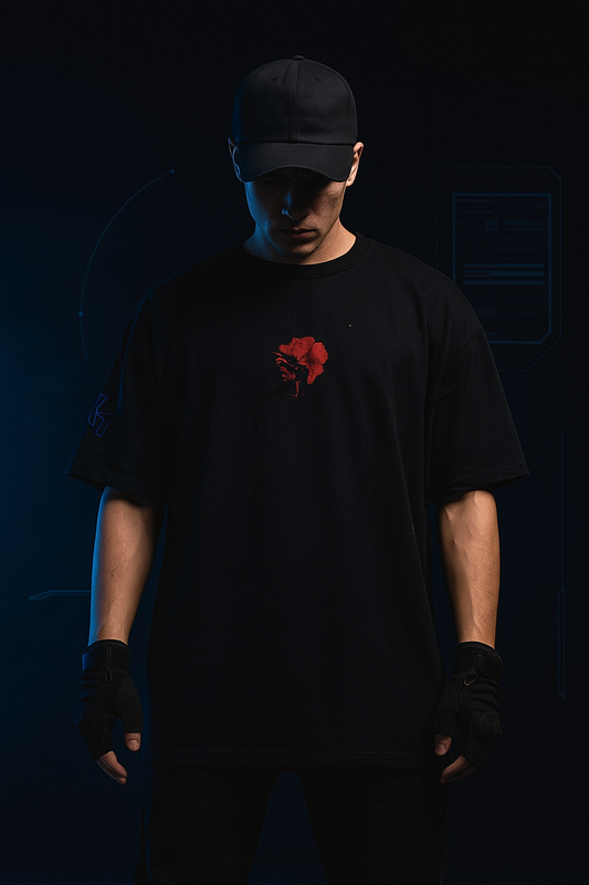 Black Clover Sword Mastery Premium Drop-Shoulder Tee – Luxe Anime Streetwear