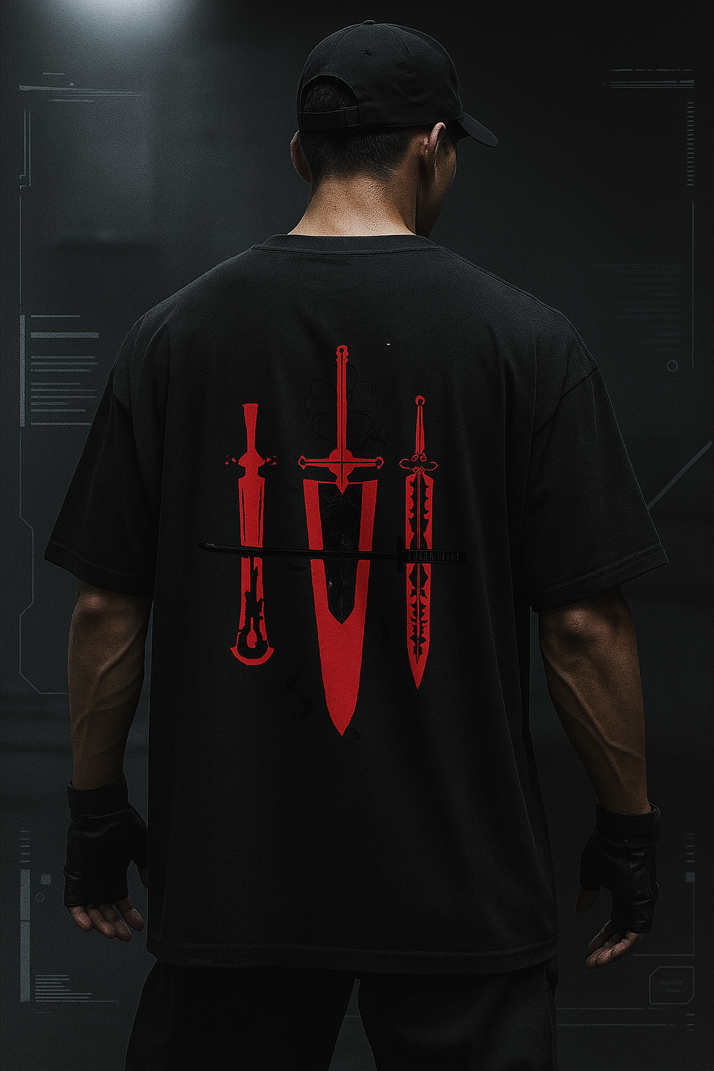 Black Clover Sword Mastery Premium Drop-Shoulder Tee – Luxe Anime Streetwear