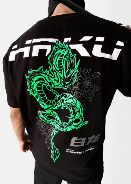 HAKU / SPIRITED AWAY / OVERSIZED T-SHIRT